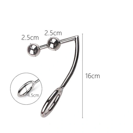 Anal Hooks Sexual 4354 Two Anal Suspension PerfectFit Hook Ball 0918